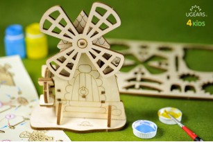 3D coloring model «Mill»